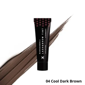 LASH&BROW TINT 04 Cold Dark Brown – dažai tamsi ruda spalva
