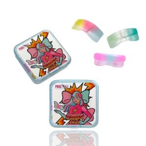 Lash ribbons laminavimo voleliai iš Pink flash