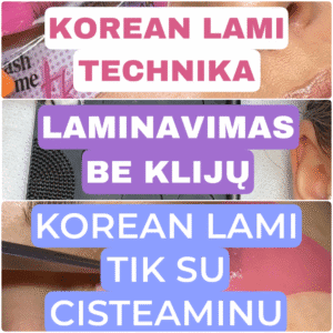 3 KORĖJIEŠTIŠKO LAMINAVIMO TECHNIKOS. VIDEO PAMOKA