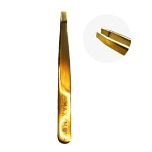 Maxymova plokščias nerūdijančio plieno pincetas